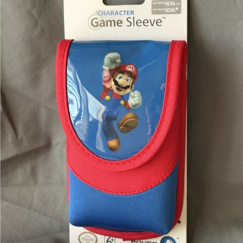 Nintendo DS Mario Game Sleeve